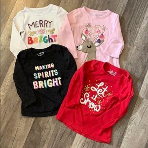 Jumping Beans Christmas shirts 18 months